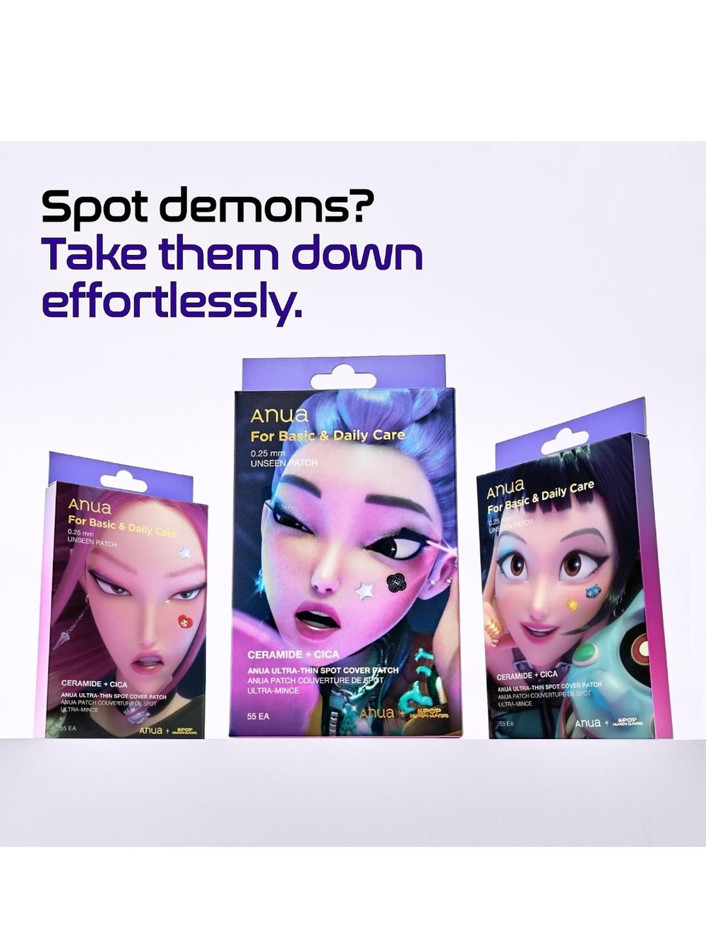 Anua Ceramide + Cica Ultra-Thin Spot Cover Patches β Purple
